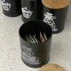 Ruhhy 00024578 virtuves trauku komplekts, 4 gab., 1.5L, matēts melns