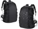 Ūdensizturīgs mugursomas pārvalks 30-35L, melns