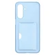 Samsung Galaxy A26 5G vāciņš Samsung Card Slot Case, zils