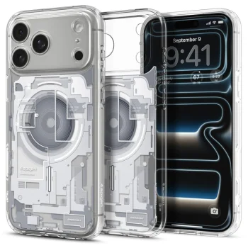 Spigen Ultra Hybrid MagSafe vāciņš iPhone 18 Pro Max / 17 Pro Max, Zero One White