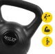 4FIZJO svarbumba treniņiem 4 kg, melna