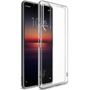 Sony Xperia 1 II IMAK UX-5 Series TPU Phone Case Cover - Transparent | Vāciņš Bamperis Maks Apvalks