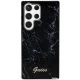 Guess Samsung Galaxy S23 Ultra S918 cietais apvalks Marble melns