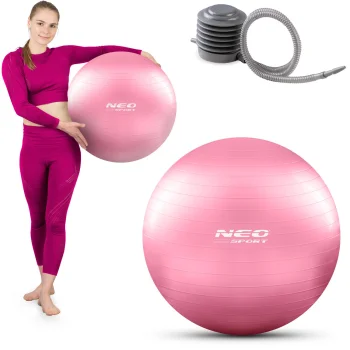 Neo-Sport vingrošanas bumba 55 cm, rozā