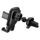 Baseus Cube Gravity Car Mount Air Vent Phone Bracket Holder, Black | Auto Telefona Turētājs Ventilācijas Restēs
