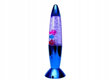 Dekoratīvā Nakts Galda Lampa Tornado ar Zivtiņām, 35 cm | Nightlight Decorative Lamp Tornado