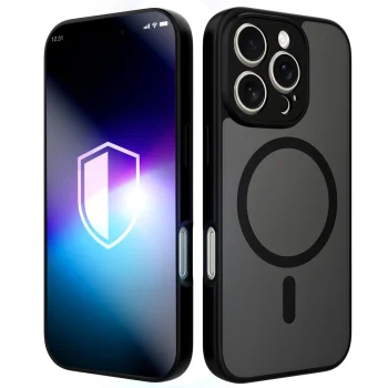 3Mk Protection Misty MagCase vāciņš iPhone 16 Pro Max, melns