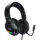 Onikuma X31 spēļu austiņas ar mikrofonu, RGB