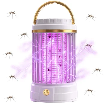 Uzlādējama UV pretodu lampa ar nakts gaismu, 5W