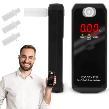 K-Pro CA-15FS Elektroķīmiskais Alkotestieris ar iemušiem