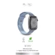 Puro Icon silikona siksniņa Apple Watch 42 / 44 / 45 / 49 mm, Light Blue (2 gab.)