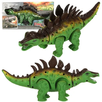 Tālvadības dinozaurs - RC Stegosaurus - staigā, spīd un rūc l Remote-controlled dinosaur - RC Stegosaurus - walks,...