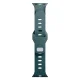 Silikona siksniņa 3mk Apple Watch 38 / 40 / 41 mm pulkstenim, zaļa
