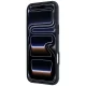 Mercedes Leather 3D MagSafe vāciņš iPhone 18 Pro Max / 17 Pro Max, zils