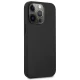 AMG Leather Hot Stamped vāciņš iPhone 14 Pro 6.1\", AMHCP14LDOLBK, melns