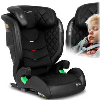 Nukido Louis bērnu autokrēsliņš, 15-36 kg, Isofix, melns