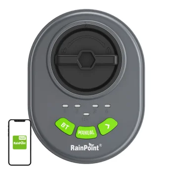 4 zonu laistīšanas kontrolieris RainPoint HIC406B Bluetooth