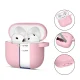 Tech-Protect Silicone Hook silikona maciņš Apple AirPods 4, Rozā