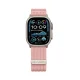 Pulksteņa siksniņa Tech-Protect Nylon Sport Apple Watch (44/45/46/49 mm), gaiši rozā