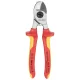 Kabeļu šķēres KNIPEX 95 16 165, 165 mm, sarkanas/dzeltenas