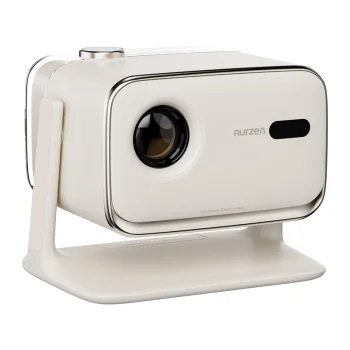 Projektors Aurzen Boom Mini, Full HD 1080p, Google TV, 500 ANSI lūmeni