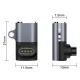 Wozinsky WAYGS1 USB-C pāreja Garmin viedpulksteņiem, pelēka