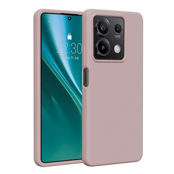 Etteri Silicone silikona vāciņš priekš Xiaomi Redmi 15C 5G, gaiši rozā