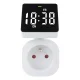 GreenBlue GB610 E digitālais taimeris, 16A, 3680W, IP20, balts