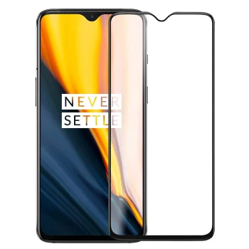OnePlus 7T RURIHAI 5D Full Cover Tempered Glass Screen Protector | Aizsargstikls ekrānam