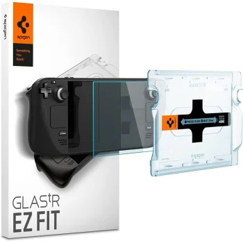 Spigen Steam Deck aizsargstikls Glas.tR EZ Fit