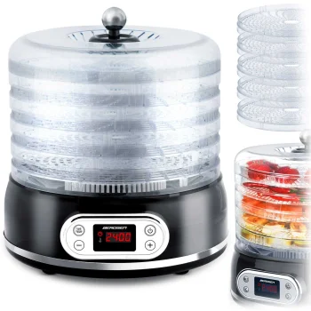 Berdsen BD-691 pārtikas žāvētājs 400W 10L, melns