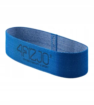 4Fizjo Flex Band auduma pretestības gumija 10-15 kg, zila