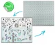Izglītojošs sarullējams bērnu putu paklājs Nukido NK-342 | Kids Roll-up Foam Mat