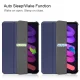Apple iPad mini (2024) (A2995) Trifold Protective Cover Case, Blue | Planšetes Vāciņš Maciņš Apvalks Grāmatiņa