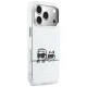Karl Lagerfeld IML Karl & Choupette MagSafe Vāciņš iPhone 17 Pro, Balts