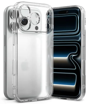 Telefona vāciņš Ringke Fusion priekš iPhone 18 Pro / 17 Pro, Transparent Matte