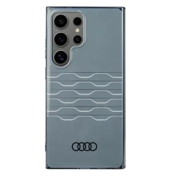 Audi vāciņš Samsung Galaxy S24 Ultra IML Geometric Pattern, pelēks