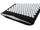 Akupresūras paklājiņš akupunktūras masāžas paklājs - Shanti Acupressure mat (65 x 40 cm, Black)