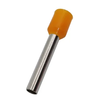 Izolēti vadu uzgaļi 4 mm² / 12 AWG kabeļiem, 100 gab., oranži