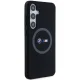 BMW M Silicone Printed Ring MagSafe vāciņš Samsung Galaxy S24+, melns