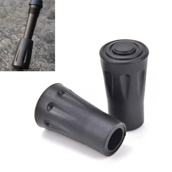 Skandināvu Staigāšanas Nūju Gumijas Uzgaļi, 2 gab. | Nordic Walking Pole Stick Protectors Rubber Caps Pads, 2 pcs