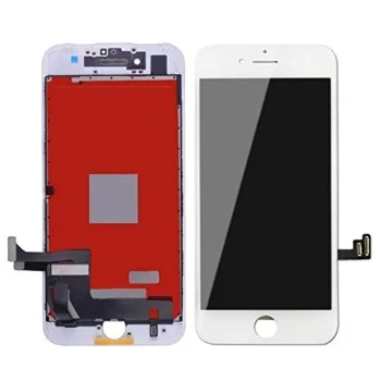 LCD ekrāns priekš iPhone 7 Plus ar skārienjutīgo paneli un rāmi, balts (atjaunots)