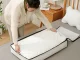 Drēbju un gultas veļas organizators ar rāvējslēdzēju XL 60x45x30cm