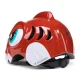 Wozinsky Bērnu velo ķivere ar dinozauru motīvu, S (52-56 cm), Sarkana