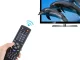 Universāla tālvadības pults TV / Audio / Video iekārtām, melna