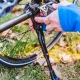 Forever Outdoor velosipēda atbalsta kājiņa, melna