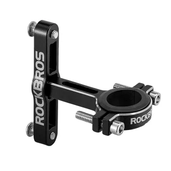 Rockbros KS-416 pudeles turētāja adapteris velosipēdam, melns
