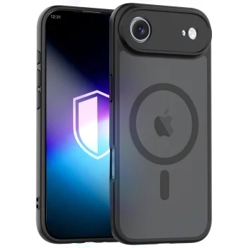 Vāciņš 3mk Misty MagCase priekš iPhone Air, MagSafe, melns