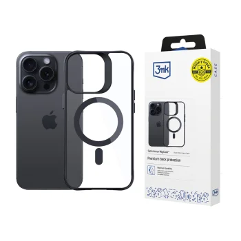 3Mk Protection Satin Armor MagCase vāciņš Apple iPhone 15 Pro, Caurspīdīgs