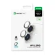 Kameras aizsargstikls AmazingThing AR iPhone 16 / 16 Plus ar rāmi, 9H, zaļš